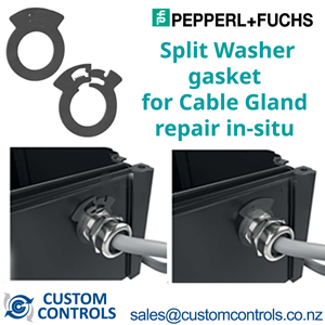 Pepperl Fuchs Split Washer gasket for Cable Gland repair in-situ